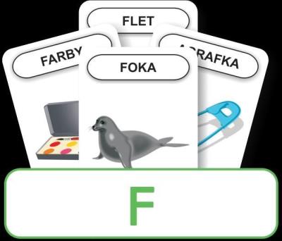 Logopedyczny Piotruś. Część XIX - głoska F. Wydawca: KOMLOGO. SmakLiter.pl Opakowanie Logopedyczny Piotruś. Część XIX - głoska F