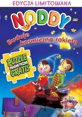 Noddy. Buduje kosmiczną rakietę + puzzle. Autor:   Praca zbiorowa. SmakLiter.pl Okładka książki Noddy. Buduje kosmiczną rakietę + puzzle