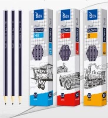 Opakowanie Ołówek PIXELL twardość HB 12 szt