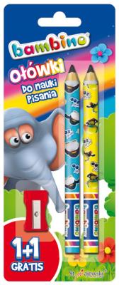 Opakowanie Ołówki do nauki pisania (2szt) bls BAMBINO
