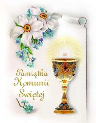 Pamiątka Komunii Świętej TW. Autor: Joanna Gaca (tłum.). SmakLiter.pl Okładka książki Pamiątka Komunii Świętej TW