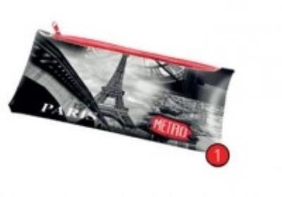 Opakowanie Piórnik z nadrukiem na suwak Paris