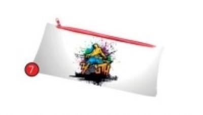 Opakowanie Piórnik z nadrukiem na suwak Youth