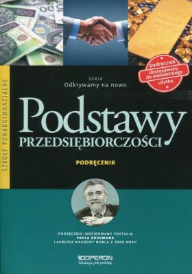 Podstawy przed. LO Odkrywamy... podr w.2015 OPERON. Autor: Korba Jarosław, Smutek Zbigniew. SmakLiter.pl Okładka książki Podstawy przed. LO Odkrywamy... podr w.2015 OPERON