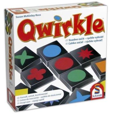 Qwirkle SCHMIDT. Autor: Ross McKinley Susan. SmakLiter.pl Okładka książki Qwirkle SCHMIDT