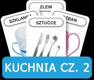 Rozwijamy mowę i myślenie - Kuchnia cz. 2.. Wydawca: KOMLOGO. SmakLiter.pl Opakowanie Rozwijamy mowę i myślenie - Kuchnia cz. 2.