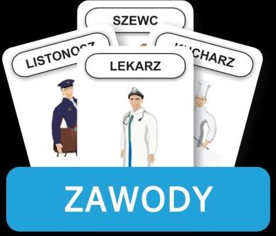 Rozwijamy mowę i myślenie - Zawody.. Wydawca: KOMLOGO. SmakLiter.pl Opakowanie Rozwijamy mowę i myślenie - Zawody.
