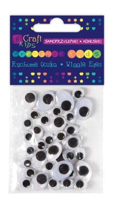 Opakowanie Ruchome oczka owalne mix 36 sztuk bpz