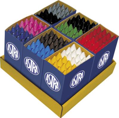 Opakowanie Zestaw kredek Astra - kredki woskowe 12 kolorów x 12 sztuk - 144 sztuki