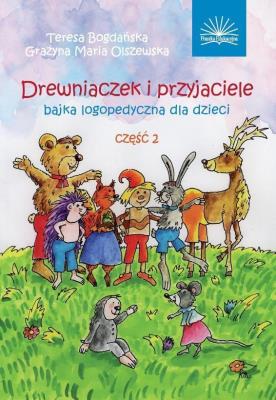 Drewniaczek i przyjaciele. Autor: T. Bogdańska, G.M. Olszewska. SmakLiter.pl Okładka książki Drewniaczek i przyjaciele