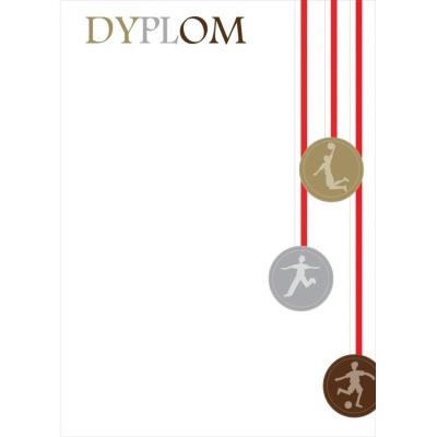 Opakowanie Dyplomy sportowe mistrzostwa 20 sztuk