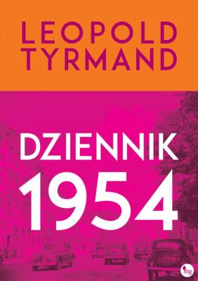 Dziennik 1954. Autor: Leopold Tyrmand. SmakLiter.pl Okładka książki Dziennik 1954