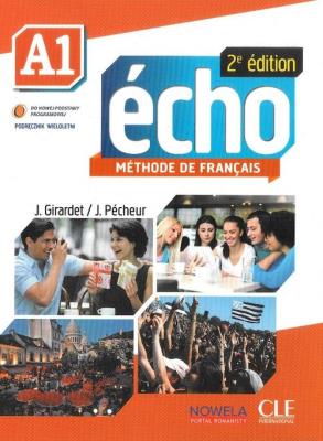 Echo A1 Podręcznik + CD wersja wieloletnia. Autor: Girardet J., Pecheur J.. SmakLiter.pl Okładka książki Echo A1 Podręcznik + CD wersja wieloletnia