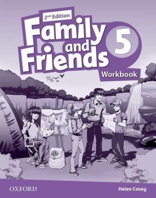 Family and Friends 2E 5 WB OXFORD. Autor: Helen Casey. SmakLiter.pl Okładka książki Family and Friends 2E 5 WB OXFORD