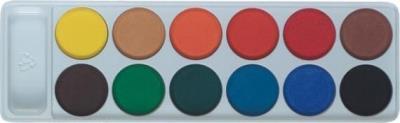 Opakowanie Farby akwarelowe 12 kolorów 22,5mm