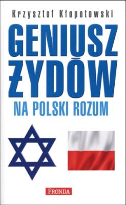 Okładka książki Geniusz Żydów na polski rozum