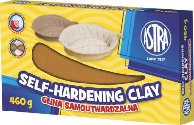 Glina samoutwardzalna terakota 0,46kg ASTRA. Wydawca: Astra. SmakLiter.pl Opakowanie Glina samoutwardzalna terakota 0,46kg ASTRA