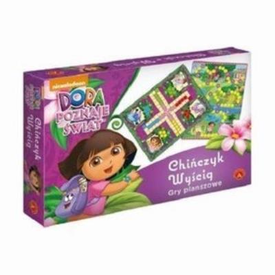 Opakowanie Gra - 2w1 Wyścig + Chińczyk DORA ALEX