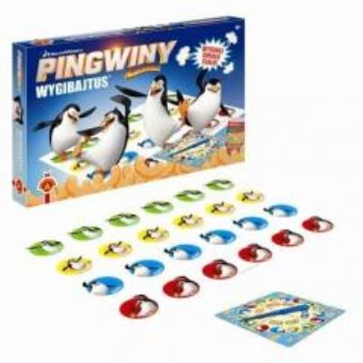 Okładka książki Gra. Pingwiny z Madagaskaru - Wygibajtus ALEX