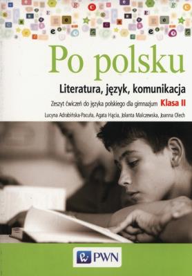 Okładka książki Język polski GIM KL 2 Ćwiczenia Po polsku (2015)