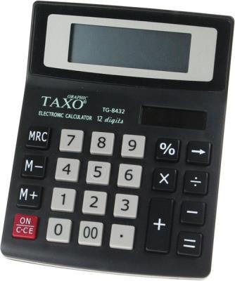 Opakowanie Kalkulator TAXO TG-8432 Czarny