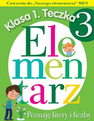 Okładka książki Klasa 1. Teczka 3. Elementarz Jestem uczniem