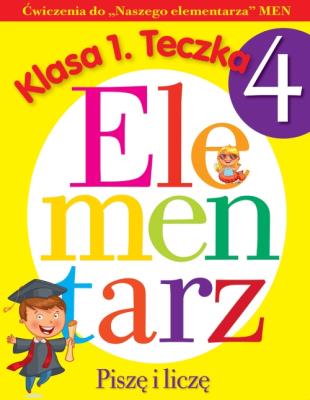 Okładka książki Klasa 1. Teczka 4. Elementarz Jestem uczniem