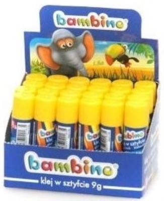 Opakowanie Klej w sztyfcie 9g (24szt) BAMBINO