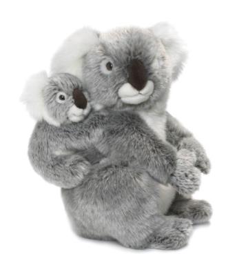 Koala z dzieckiem 28 cm. Wydawca: WWF Plush Collection. SmakLiter.pl Opakowanie Koala z dzieckiem 28 cm