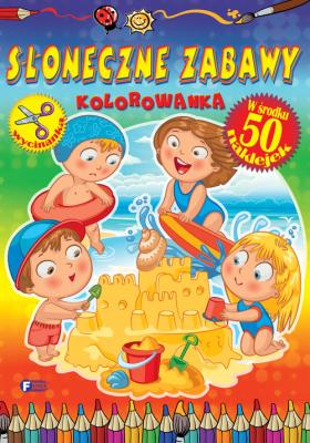 Okładka książki Kolorowanka. Słoneczne zabawy