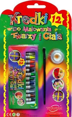 Opakowanie Kredki do malowania twarzy i ciała