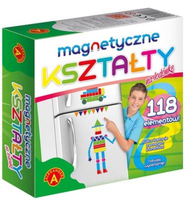 Kryształy magnetyczne na lodówkę. Autor: Alexander. SmakLiter.pl Okładka książki Kryształy magnetyczne na lodówkę