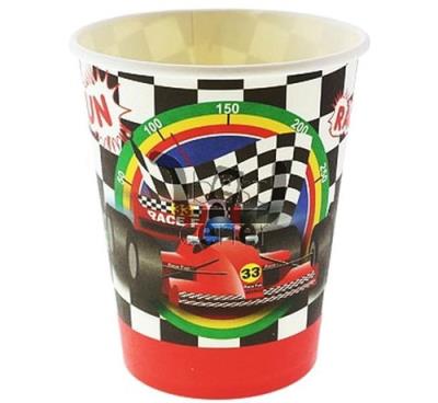 Opakowanie Kubeczki papierowe Wyścig 270ml 6 sztuk