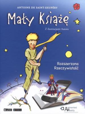 Mały Książę. Autor: Antoine de Saint-Exupery. SmakLiter.pl Okładka książki Mały Książę