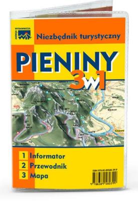 Niezbędnik turystyczny Pieniny 3w1 WIT. Wydawca: Agencja Wydawnicza WIT. SmakLiter.pl Opakowanie Niezbędnik turystyczny Pieniny 3w1 WIT
