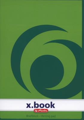 Okładka książki Notatnik szkolny A5 x.book gładki 50 kartek