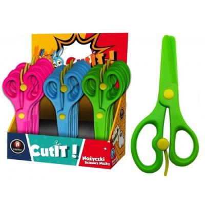 Nożyczki szkolne W-60 18 sztuk. Wydawca: Noster. SmakLiter.pl Opakowanie Nożyczki szkolne W-60 18 sztuk