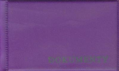 Okładka na dokumenty mała fioletowa. Wydawca: biurfol. SmakLiter.pl Opakowanie Okładka na dokumenty mała fioletowa