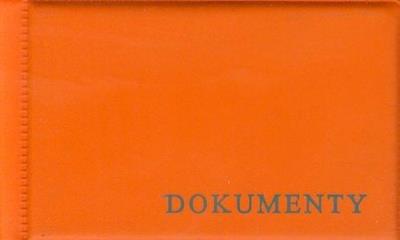 Okładka na dokumenty mała pomarańczowa. Wydawca: biurfol. SmakLiter.pl Opakowanie Okładka na dokumenty mała pomarańczowa