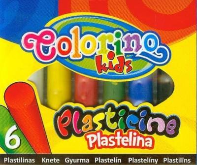 Opakowanie Plastelina 6 kolorów Colorino Kids