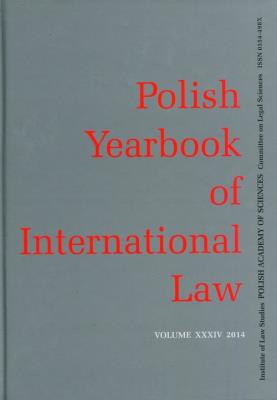 Opakowanie Polish Yearbook of International Law XXXIV/2014