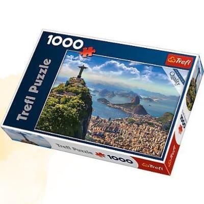 Puzzle 1000 Rio de Janeiro TREFL. Wydawca: Trefl. SmakLiter.pl Opakowanie Puzzle 1000 Rio de Janeiro TREFL
