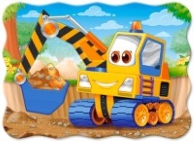 Puzzle 30 elementów Yellow Digger. Wydawca: Castorland. SmakLiter.pl Opakowanie Puzzle 30 elementów Yellow Digger