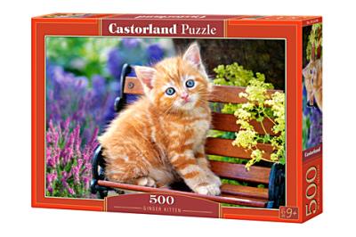 Opakowanie Puzzle 500 Ginger Kitten CASTOR