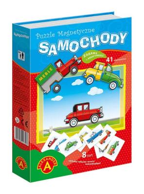Opakowanie Puzzle magnetyczne Samochody