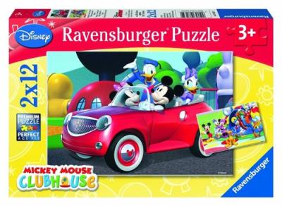 Opakowanie Puzzle Miki, Minnie i przyjaciele 2x12
