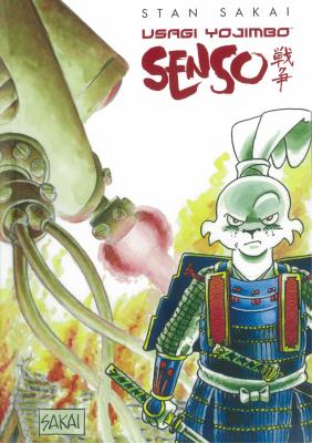 Senso. Autor: Stan Sakai. SmakLiter.pl Okładka książki Senso