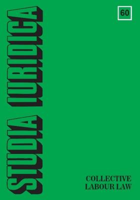 Opakowanie Studia Iuridica, nr 60. Collective Labour Law