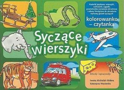 Syczące wierszyki. Autor: Iwona Michalak-Widera, Katarzyna Węsierska. SmakLiter.pl Okładka książki Syczące wierszyki