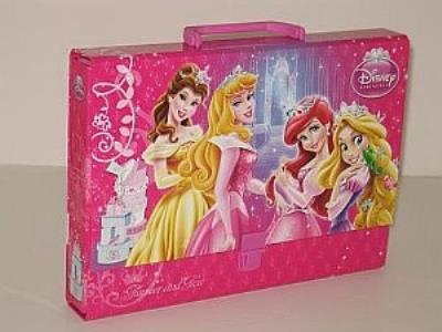 Opakowanie Teczka twarda z raczką Księżniczki